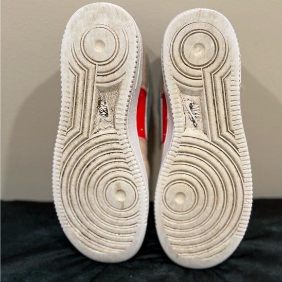 🔥Nike Air Force 1 Colorful Sneakers with Red and Yellow🔥 - Picture 5 of 6